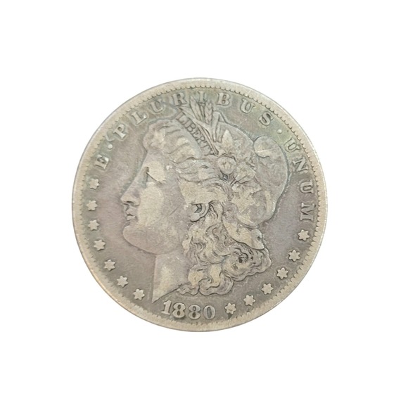1880 S Morgan Silver Dollar United States Mint San Francisco 90% Silver Coin